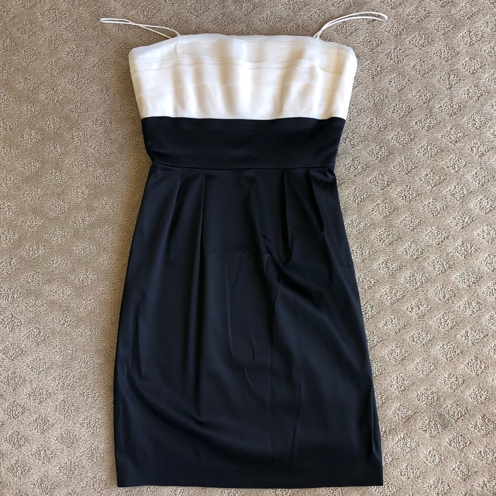 Black and white dress